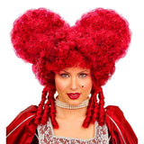 Widmann - Baroque Wig (Red) - Women - Fancy Dress Central