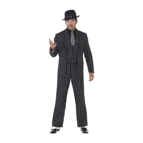 Smiffys - Vintage Gangster Boss Costume - Men - Fancy Dress Central