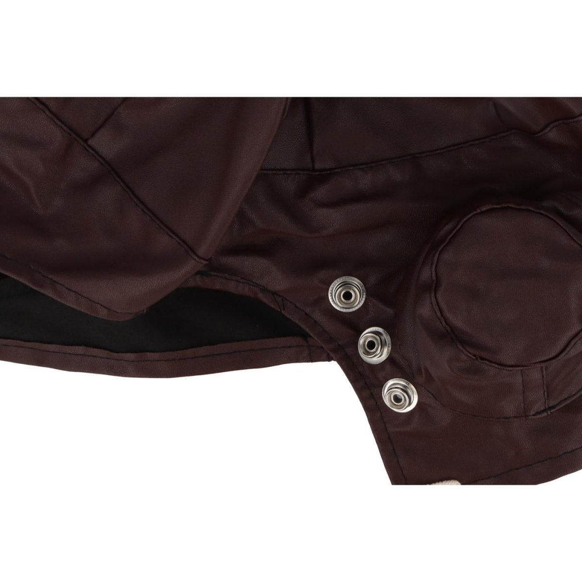 Henbrandt Ltd - Aviator Pilot Hat (Brown) - Adult - Fancy Dress Central