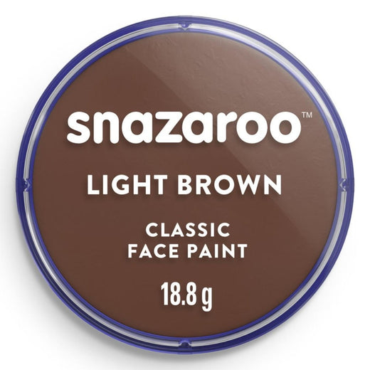 Colart - Classic Face Paint (18ml) - Light Brown - Fancy Dress Central
