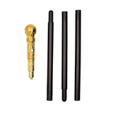 Wicked Costumes - Gold Topped Cane Gangster Stick (4 Piece) - Adult
