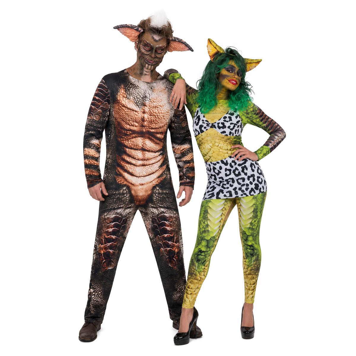 Smiffys - Gremlins Stripe & Greta - Couples Costume - Fancy Dress Central