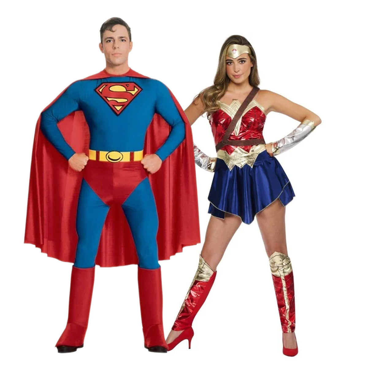 Superman & Wonder Woman - Couples Costume