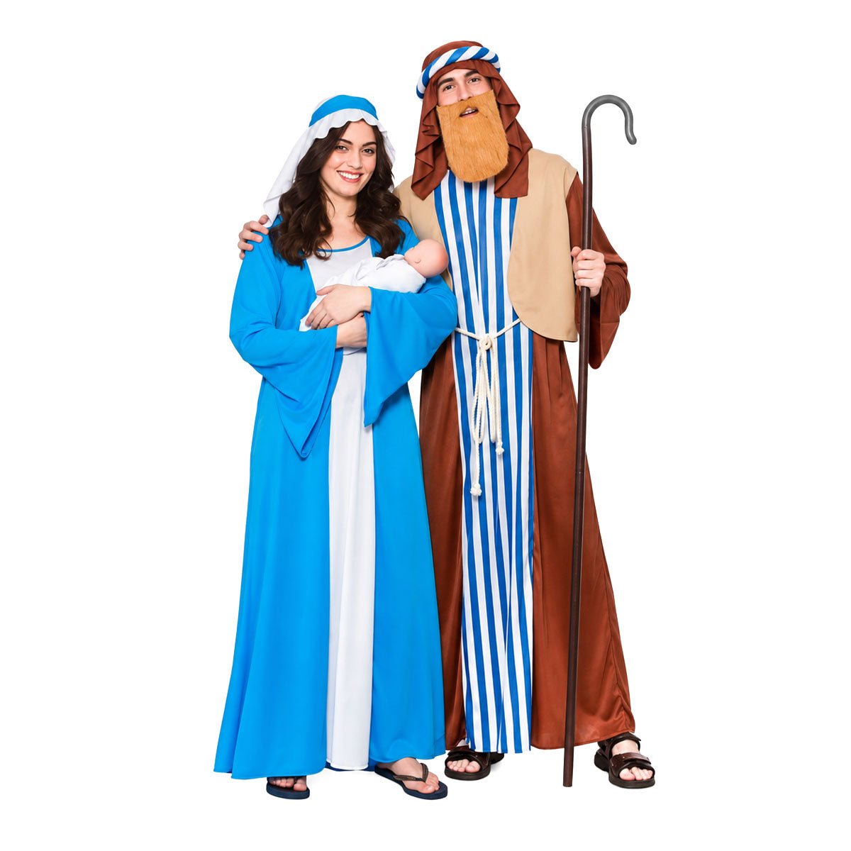 Wicked Costumes - Mary & Joseph Nativity - Couples Costume - Fancy Dress Central