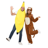 Monkey & Banana - Couples Costume