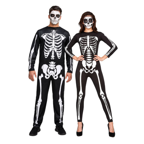 Wicked Costumes - Skeleton Jumpsuits - Couples Costume - Fancy Dress Central