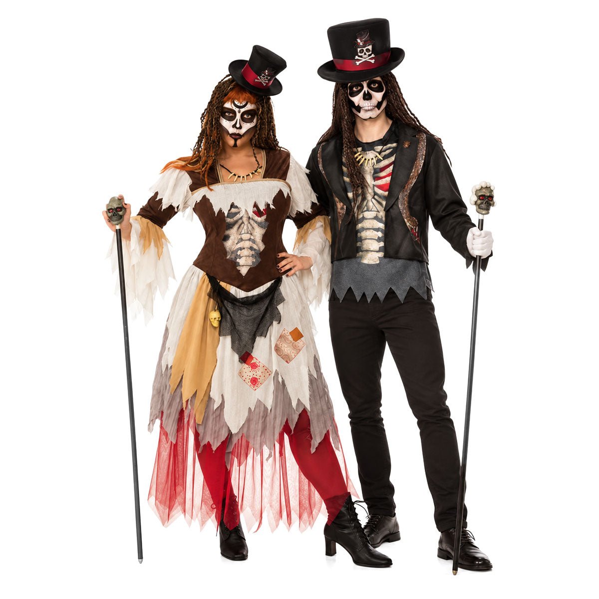 Rubies - Voodoo Witch Doctor and Priestess - Couples Costume - Fancy Dress Central